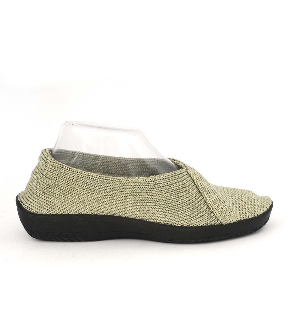 Arcopedico Slipon Ballerina Mailu Elasticizzato Calza Verde