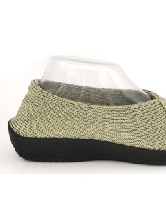 Arcopedico Slipon Ballerina Mailu Elasticizzato Calza Verde