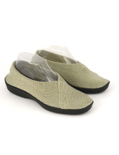 Arcopedico Slipon Ballerina Mailu Elasticizzato Calza Verde