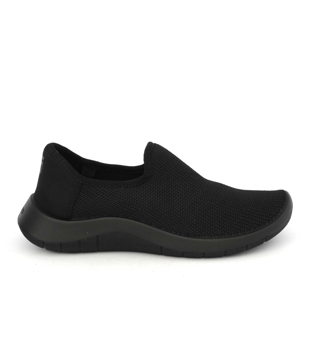 Arcopedico Slipon Gaia Extralight Tessuto Elasticizzato Nero