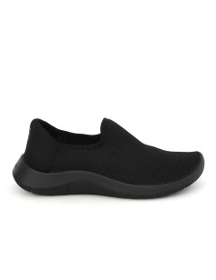 Arcopedico Slipon Gaia Extralight Tessuto Elasticizzato Nero
