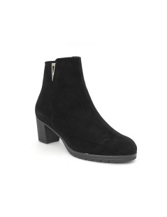 Susimoda Tronchetto Classic Tacco Medio Camoscio Nero