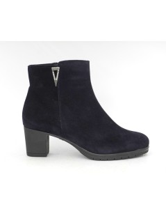 Susimoda Tronchetto Classic Tacco Medio Camoscio Blu