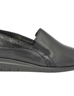 Susimoda Mocassino Classico Zeppa Media Nappa Soft Nero