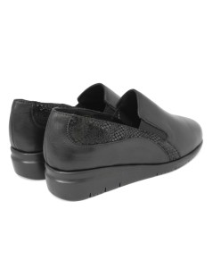 Susimoda Mocassino Classico Zeppa Media Nappa Soft Nero