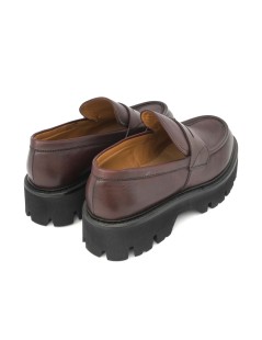 Triver Flight Mocassino Fondo Carro Pelle Marrone