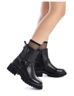 Carmela Tronchetto Motociclista Cavigliera Borchie Pelle Nero