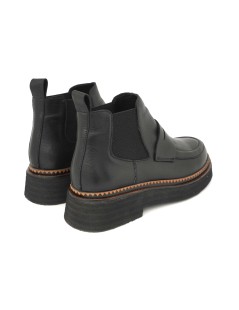 Bueno Tronchetto College Platform Guardiolo Nappa Nero Nero