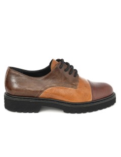 Le Gazzelle Stringate Donna Derby Naplak Multi Cuoio