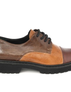 Le Gazzelle Stringate Donna Derby Naplak Multi Cuoio