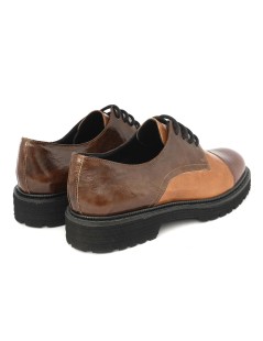 Le Gazzelle Stringate Donna Derby Naplak Multi Cuoio