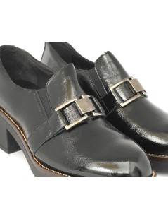 Susimoda Mocassino Tacco Medio Guardiolo Naplak Nero