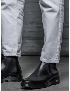 Cult Beatles Uomo Mid Ozzy Pelle Liscio Nero