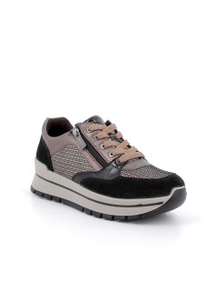 IGI &Co Sneakers Balance con Zip Multimateriale Multi Nero