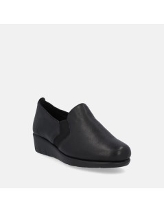 Susimoda Slipon Zeppa Media Elastici Laterali Nero