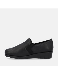 Susimoda Slipon Zeppa Media Elastici Laterali Nero