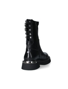 Cult Tronchetto Mid Babe Nappa Stretch Laccetto Nero