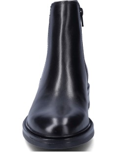 Vueva Beatles Elastico Fondo Liscio con Zip Pelle Nero