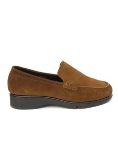 Grunland Mocassino Morbido Fondo Flex Camoscio Cuoio
