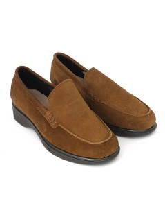 Grunland Mocassino Morbido Fondo Flex Camoscio Cuoio