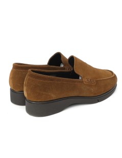 Grunland Mocassino Morbido Fondo Flex Camoscio Cuoio