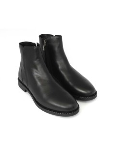 Grunland Tronchetto Tacco Basso Guardiolo Pelle Nero