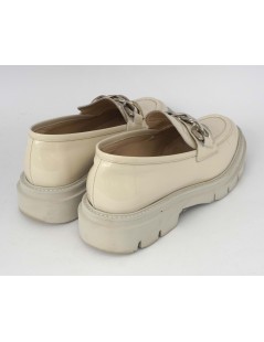 Luca Grossi Mocassino Fondo Carro Light Vernice Latte