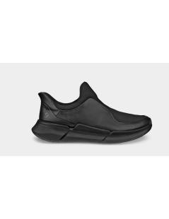 "ecco,biom,830824,sneakers,slipon,nero,nera,black,calzino,plantare estraibile"