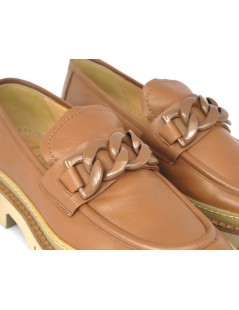 Luca Grossi Mocassino Fondo Carro Light Caten Nappa Cuoio