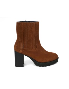 Callaghan Tronchetti Tacco Medio Plateau Elastici Camoscio Cuoio