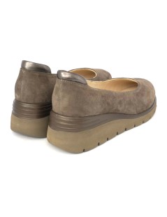 Ara Shoes Ballerina Classic Zeppa Media Camoscio Taiga