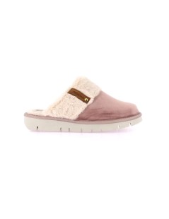 Grunland Ciabatta Alcantara Profilo Eco Peluche Malva