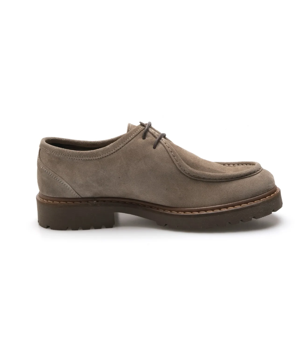 exton,paraboot,638,stringata,carro,carrarmato,vaschetta,grigio,taupe,talpa,beige,antracite