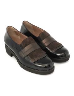 Confort Mocassino con Frangia Naplak Testa di Moro