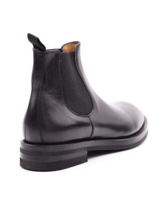 Calpierre Beatles Uomo Fondo Vibram Vitello Lux Liscio Nero