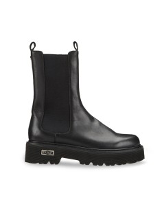 Cult Tronchetto Slash 3267 Beatles Alto Zip Pelle Nero