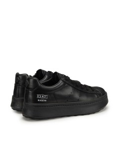 Cult Sneakers Uomo Blackstar Cassetta Medio Pelle Nero