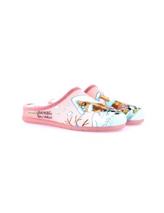 Grunland Ciabattina Fantasy le Formiche Casetta Rosa Multi