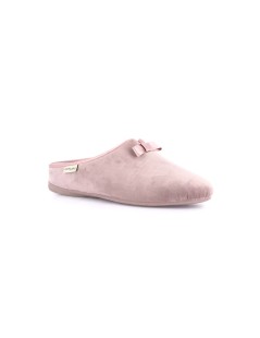 Grunland Ciabatta Morbido Velluto con Fiocchetto Cipria