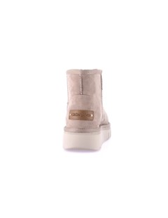 Grunland Tronchetto Moonboot Ug Zeppa Media Camoscio Taupe