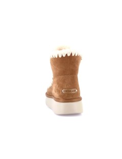 Grunland Tronchetto Moonboot Ug Medio Ricamato Cuoio