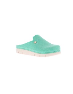 Grunland Ciabatta Ecologica Sabot Fondo Medio Feltro Menta