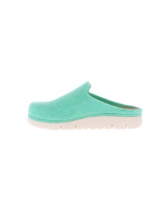 Grunland Ciabatta Ecologica Sabot Fondo Medio Feltro Menta