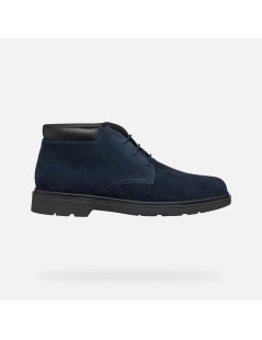 Geox Polacchine Uomo Spherica EC1 Colletto Camoscio Navy