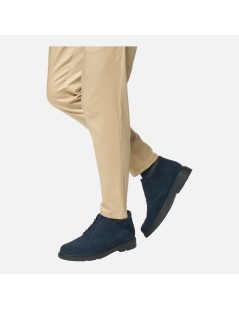 Geox Polacchine Uomo Spherica EC1 Colletto Camoscio Navy