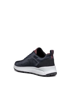 Geox Sneakers Uomo 4x4 Amphibiox Tessuto Navy Bordeaux