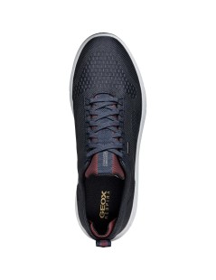 Geox Sneakers Uomo 4x4 Amphibiox Tessuto Navy Bordeaux