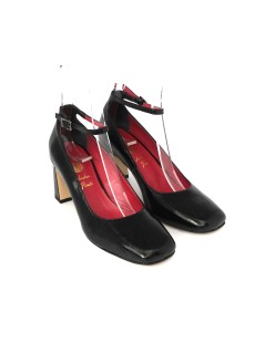 Andrea Pinto Decollette Squadrata Braccialetto Naplak Nero