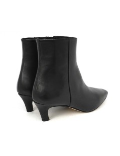 Bibi Lou Tronchetto Magda Ankle Boot 55 Pelle Nero