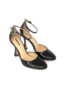 Lola Cruz Decollette Dury Pumps Braccialetto Vernice Nero